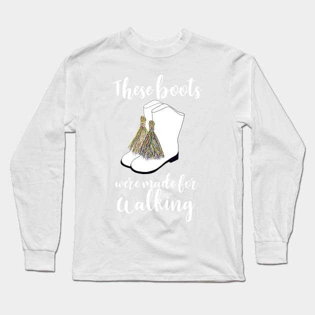 Walking boots Long Sleeve T-Shirt by AlliCatz